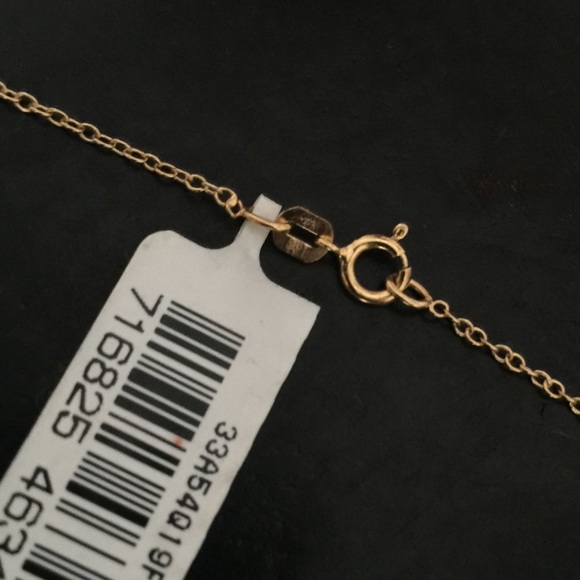 Two Sapphire Heart Pendants 18k Gold and Silver - Picture 4 of 5